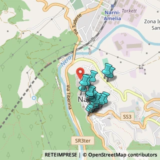 Mappa Via Senetrari, 05035 Narni TR, Italia (0.3805)