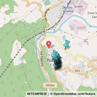 Mappa Via Senetrari, 05035 Narni TR, Italia (0.4395)