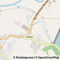 Mapa Narni