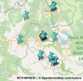 Mappa Strada Senza Nome, 67015 Montereale AQ, Italia (7.514)