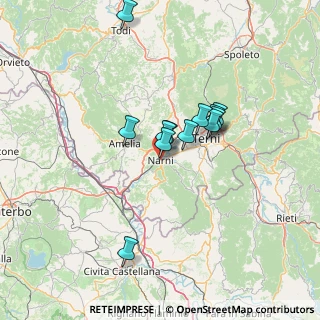 Mappa Strada Mazzini, 05035 Narni TR, Italia (11.04667)