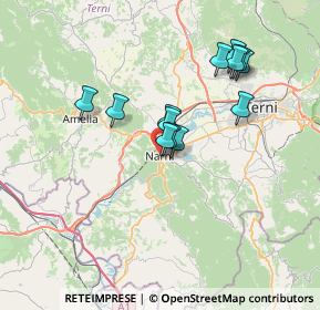 Mappa Strada Mazzini, 05035 Narni TR, Italia (6.13077)