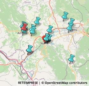 Mappa Vicolo del comune, 05035 Narni TR, Italia (6.2815)