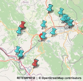 Mappa Vicolo del comune, 05035 Narni TR, Italia (9.5665)