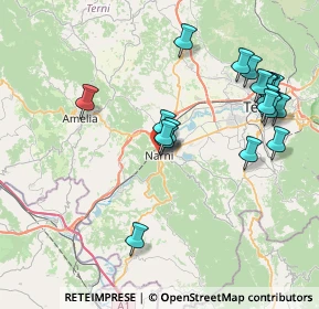 Mappa Vicolo del comune, 05035 Narni TR, Italia (8.785)