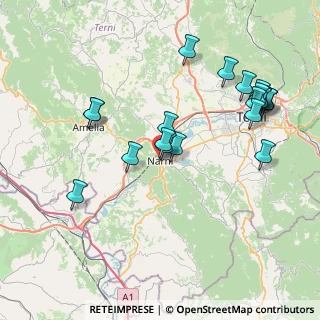Mappa Vicolo del comune, 05035 Narni TR, Italia (8.7195)