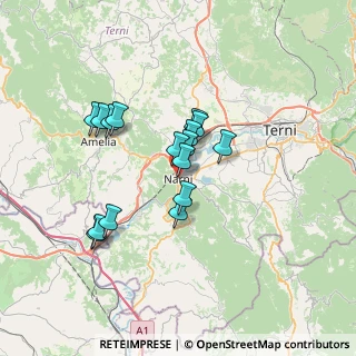 Mappa Strada Mazzini, 05035 Narni TR, Italia (5.82125)