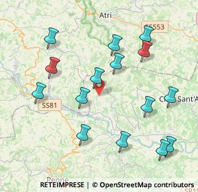 Mappa Via G. Marconi, 65010 Elice PE, Italia (4.484)