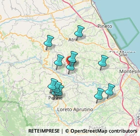 Mappa Via G. Marconi, 65010 Elice PE, Italia (6.54917)