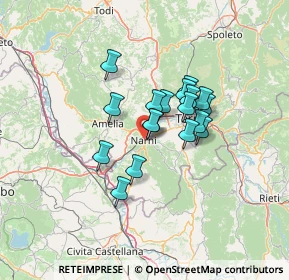 Mappa , 05035 Narni TR, Italia (9.765)