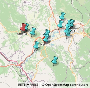 Mappa , 05035 Narni TR, Italia (6.933)