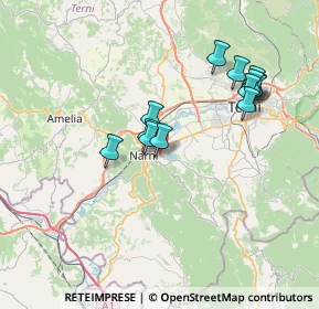 Mappa Strada delle Pretare, 05035 Narni TR, Italia (7.05923)