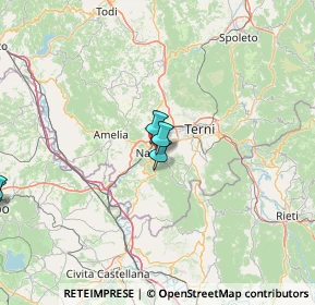 Mappa Strada delle Pretare, 05035 Narni TR, Italia (52.33563)