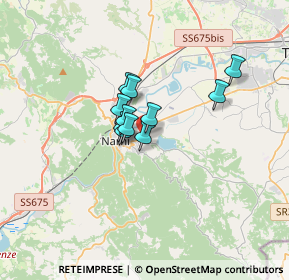 Mappa Strada delle Pretare, 05035 Narni TR, Italia (2.07818)