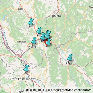 Mappa Vocabolo Stazione, 05039 Stroncone TR, Italia (10.52455)