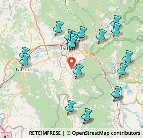 Mappa Vocabolo Stazione, 05039 Stroncone TR, Italia (9.0285)