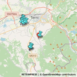 Mappa Vocabolo Stazione, 05039 Stroncone TR, Italia (4.22455)