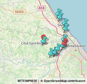 Mappa SP 1, 65013 Città Sant'Angelo PE, Italia (3.62917)
