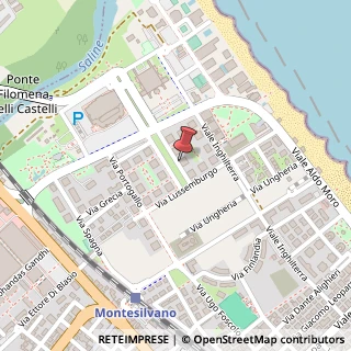 Mappa Via Alberto D' Andrea, 7, 65015 Montesilvano, Pescara (Abruzzo)