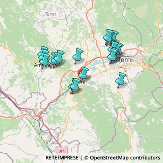 Mappa Vocabolo Miriano SNC, 05035 Narni TR, Italia (7.316)