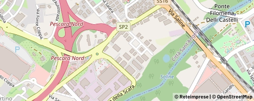 Mappa Città Sant'Angelo