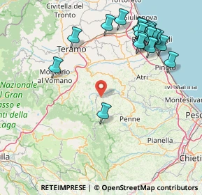 Mappa Contrada Chioviano I, 64033 Bisenti TE, Italia (20.305)