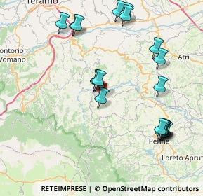 Mappa Contrada Chioviano I, 64033 Bisenti TE, Italia (9.3815)