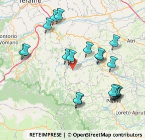 Mappa Contrada Chioviano I, 64033 Bisenti TE, Italia (8.914)