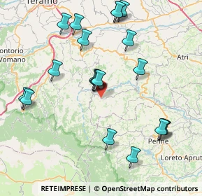 Mappa Contrada Chioviano I, 64033 Bisenti TE, Italia (8.933)