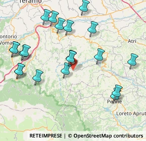 Mappa Contrada Chioviano I, 64033 Bisenti TE, Italia (9.6245)
