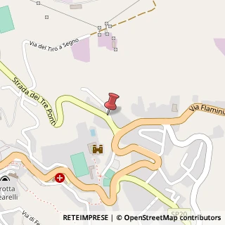 Mappa Strada Tre Ponti, 1/A, 05035 Narni, Terni (Umbria)