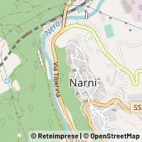Mapa Narni
