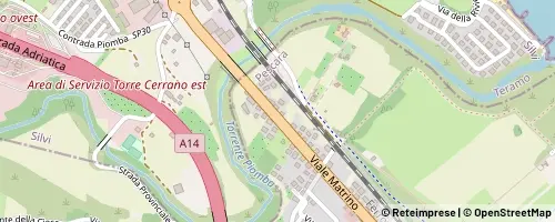 Mappa Città Sant'Angelo