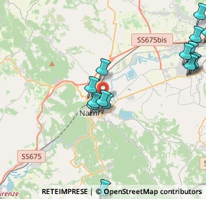 Mappa Strada delle Campore, 05035 Narni Scalo TR, Italia (6.04368)