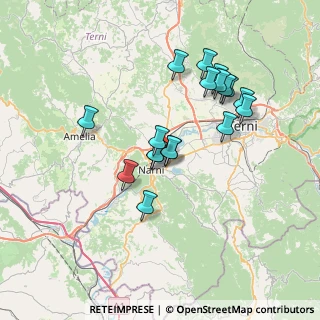 Mappa Strada delle Campore, 05035 Narni Scalo TR, Italia (6.63222)