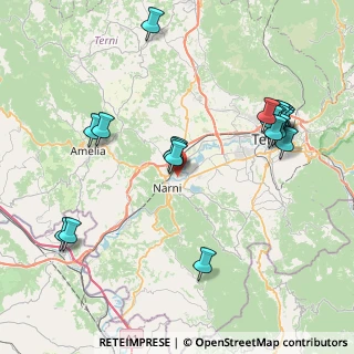 Mappa Strada delle Campore, 05035 Narni Scalo TR, Italia (9.384)