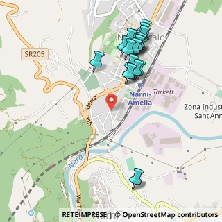 Mappa Via della Doga, 05035 Narni Scalo TR, Italia (0.571)