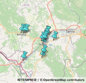 Mappa Via della Doga, 05035 Narni Scalo TR, Italia (4.51308)