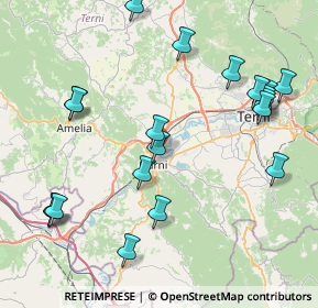 Mappa Via del Lavoro, 05035 Narni TR, Italia (9.9125)