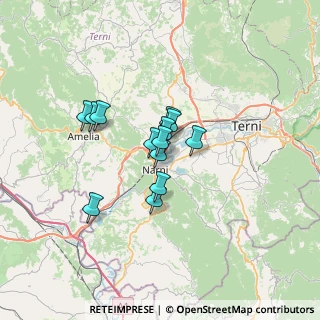 Mappa Via del Lavoro, 05035 Narni TR, Italia (4.66154)