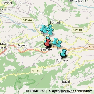 Mappa SP148, 88060 Satriano CZ, Italia (0.77407)