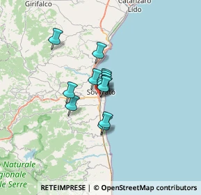 Mappa Traversa Drosi, 88060 Satriano CZ, Italia (3.94583)