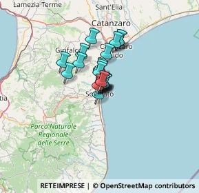 Mappa Traversa Drosi, 88060 Satriano CZ, Italia (7.8315)