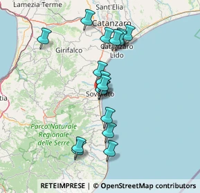 Mappa Traversa Drosi, 88060 Satriano CZ, Italia (14.2)