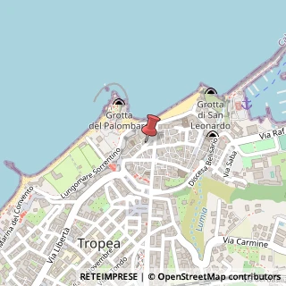 Mappa Via Pietro Vianeo, 10, 89861 Tropea, Vibo Valentia (Calabria)