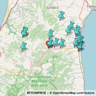 Mappa 88064, 88064 Chiaravalle Centrale CZ, Italia (9.0765)