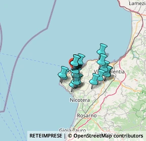 Mappa Via Baeumer E., 89861 Tropea VV, Italia (8.1565)