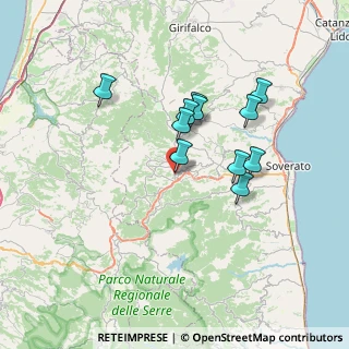 Mappa Via Luca, 88064 Chiaravalle Centrale CZ, Italia (6.55182)