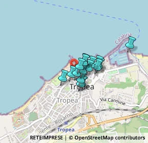 Mappa Via Abate Sergio, 89861 Tropea VV, Italia (0.25438)