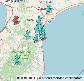 Mappa Via Ada Negri, 88060 Satriano CZ, Italia (14.07364)